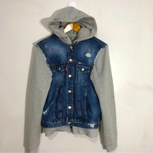 Desquared2 Jean hoodie jacket